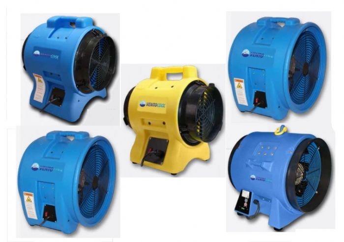 Ventiladores extractores industriales